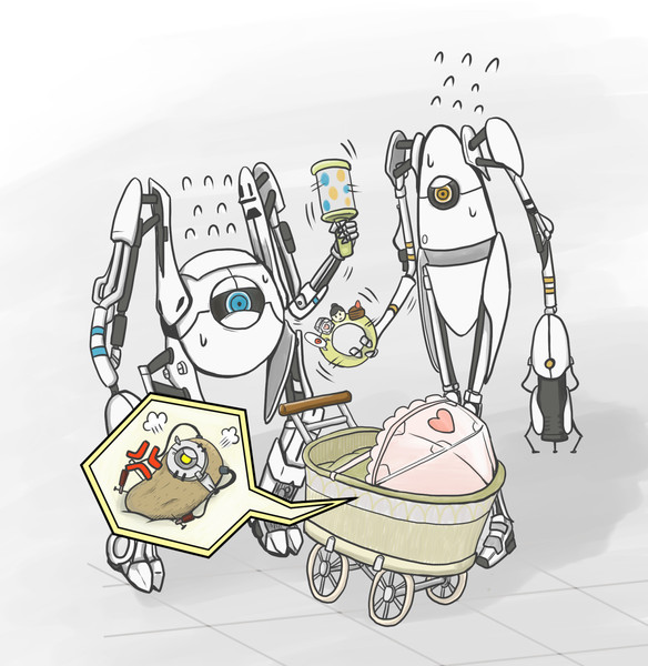 Portal2 ニコニコ静画 イラスト