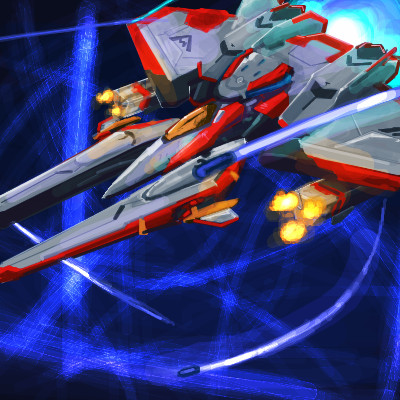 超時空戦闘機ビックバイパー赤 武装神姫 Ke77 さんのイラスト ニコニコ静画 イラスト