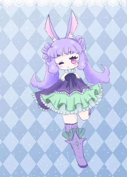 トリスタ擬人化イラコン うさぎちゃん Parumon さんのイラスト ニコニコ静画 イラスト
