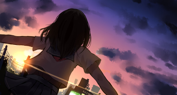 この空の下 赤井林檎 さんのイラスト ニコニコ静画 イラスト
