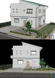[モブ住宅3] UPしました。