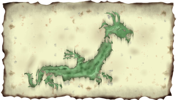 日本地図をドラゴン風にしてみました Owata History さんのイラスト ニコニコ静画 イラスト