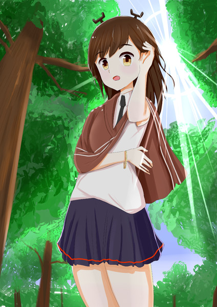 鹿 擬人化 ニコニコ静画 イラスト