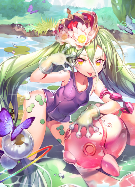 トリスタ擬人化イラコン_ カエル