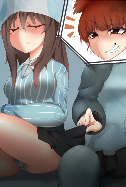 その涼しい顔を羞恥で真っ赤にしてやるぜ いぶにー さんのイラスト ニコニコ静画 イラスト