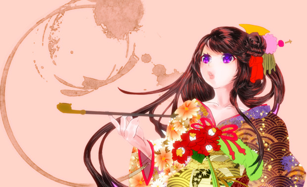 和装 Nuit さんのイラスト ニコニコ静画 イラスト