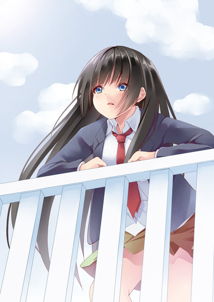 黄昏れている女の子 潮くりーく さんのイラスト ニコニコ静画 イラスト