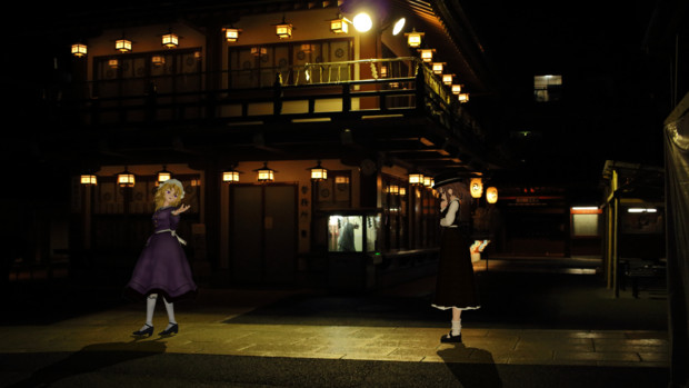 夜の神社 三毛鴉 さんのイラスト ニコニコ静画 イラスト