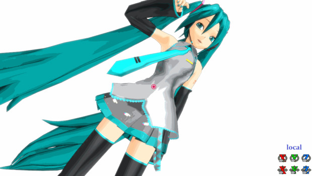 Mmdポーズデータ配布 山田淀子 さんのイラスト ニコニコ静画 イラスト