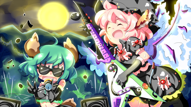 夜はまだまだこれから きくらげ さんのイラスト ニコニコ静画 イラスト