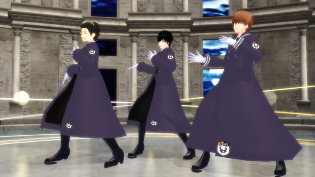Mmdワートリ 三輪隊でロングコート 天堂 まや さんのイラスト ニコニコ静画 イラスト