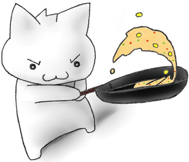 マウスでチャーハン作るよ を描いてみた Haku 白 さんのイラスト ニコニコ静画 イラスト