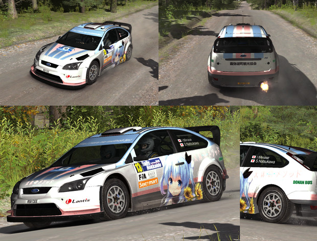 Dirt Rally 痛車ラリーカーにしてみた４ 天体のメソッド Takaty さんのイラスト ニコニコ静画 イラスト