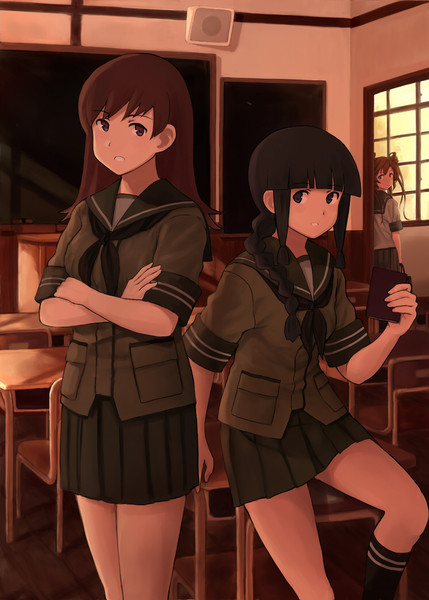 大井のち北上ときどき阿武隈 ふゆべ さんのイラスト ニコニコ静画 イラスト