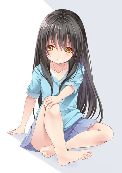 座ってる幼女ちゃん 潮くりーく さんのイラスト ニコニコ静画 イラスト