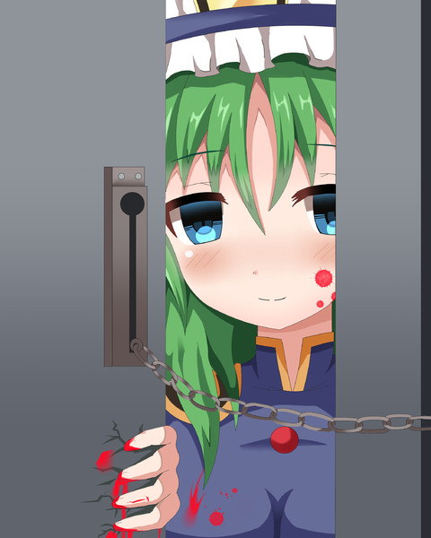 戸がね 開かないの ニコニコ静画 イラスト