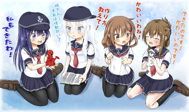 第六駆逐隊 梅雨イラスト Air さんのイラスト ニコニコ静画 イラスト