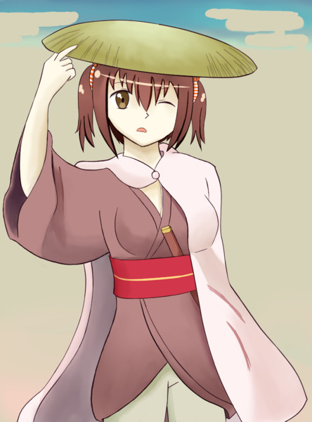 旅がらす えびなちゃん 霧生 さんのイラスト ニコニコ静画 イラスト