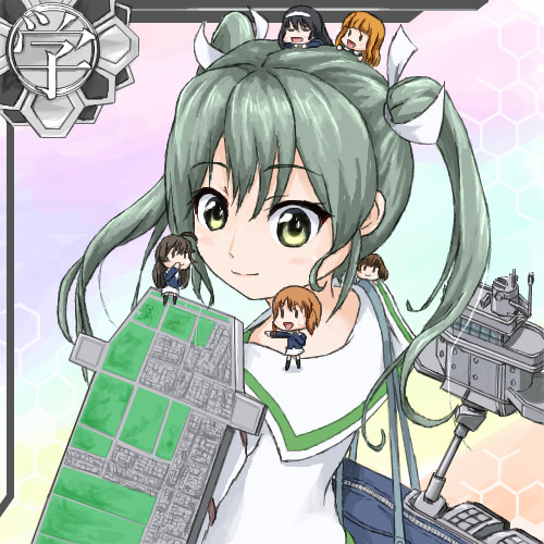 学園艦 大洗女子学園 Wolfrum さんのイラスト ニコニコ静画 イラスト