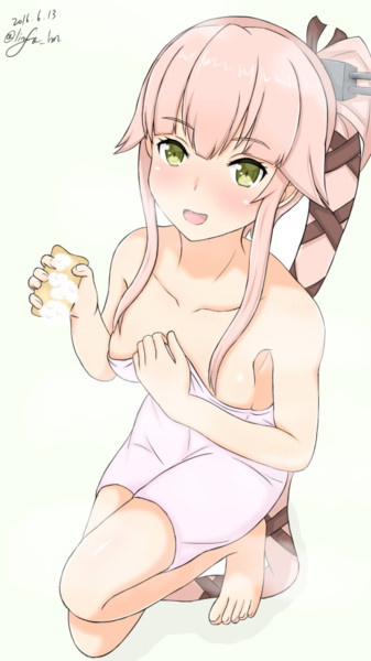 お背中お流ししましょうか な由良さん りんふぁ さんのイラスト ニコニコ静画 イラスト