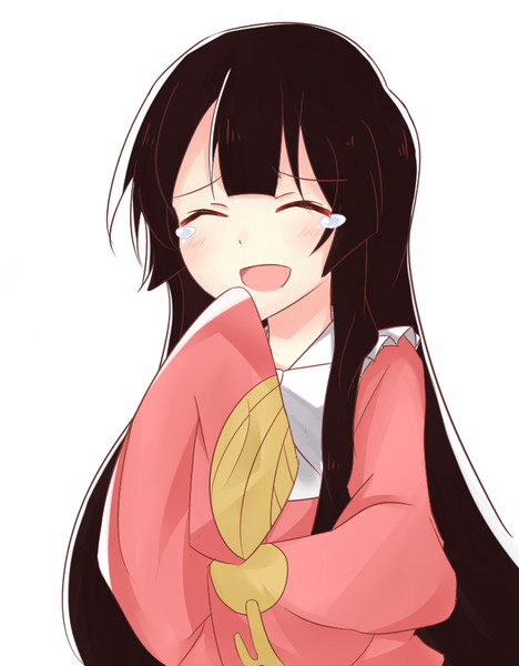 お腹を抱えて笑う輝夜 キノ ペンタブ練習中 さんのイラスト ニコニコ静画 イラスト