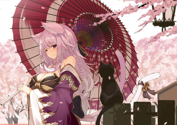 かぎしぽの猫又 Yuui さんのイラスト ニコニコ静画 イラスト