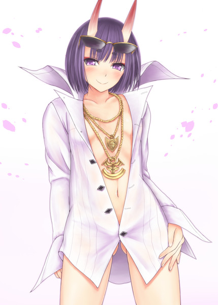 酒呑童子に金時のシャツを着せてみた 保全係 さんのイラスト ニコニコ静画 イラスト
