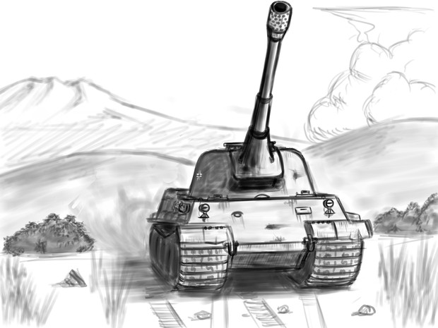 号戦車 レーヴェ タナトス さんのイラスト ニコニコ静画 イラスト