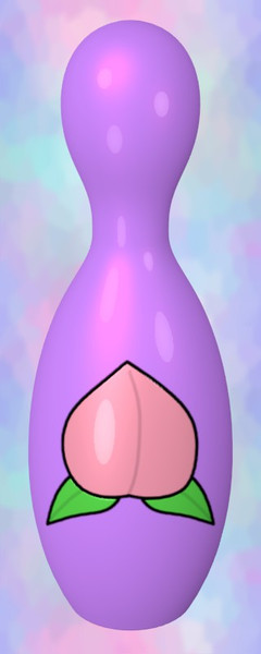 桃のボウリングピン A Artbab00 さんのイラスト ニコニコ静画 イラスト
