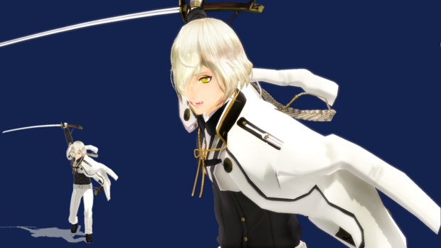 刀剣乱舞髭切特3ポーズ 配布用 キリナミ さんのイラスト ニコニコ静画 イラスト