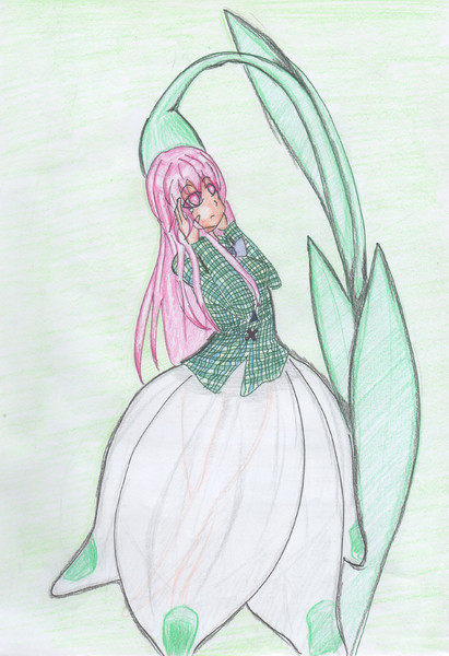 スカートが花っぽいので花にしました しゅう さんのイラスト ニコニコ静画 イラスト