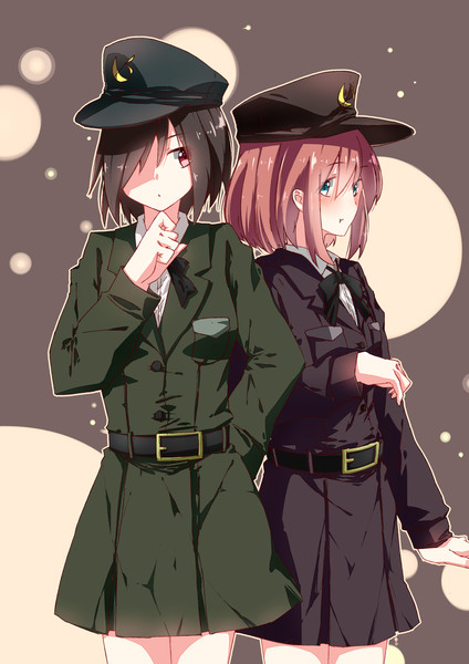軍服女子 ねぐ さんのイラスト ニコニコ静画 イラスト