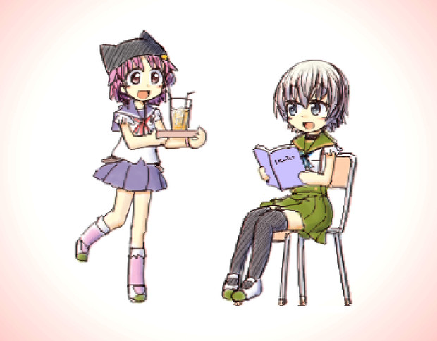 アイスティー ニコニコ静画 イラスト