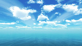 【MMDステージ配布】涼やかな青空 YY2【スカイドーム】