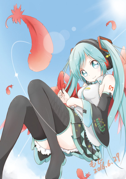 赤い羽根の天使 もで さんのイラスト ニコニコ静画 イラスト