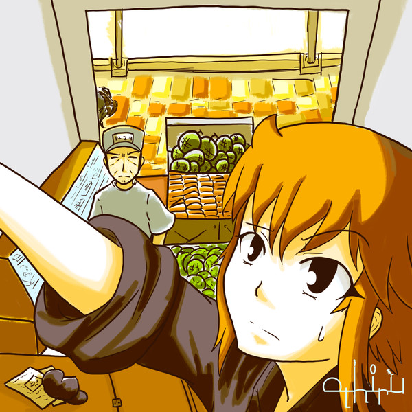 ジャンク屋の出張修理サービス 八百屋 ニコニコ静画 イラスト