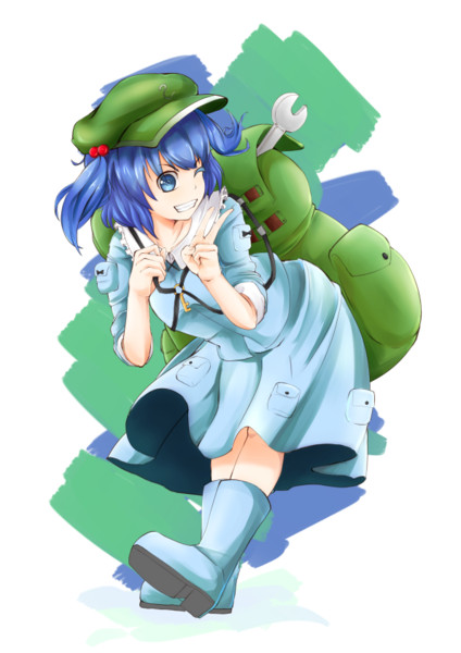 河城 にとり チャカビス さんのイラスト ニコニコ静画 イラスト