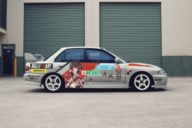 艦これ 川内改二 x MITSUBISHI LANCER EVOLUTION III