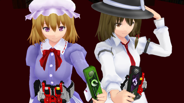 秘封倶楽部 二人で一人の探偵 てんのうみ 2nd ギア さんのイラスト ニコニコ静画 イラスト