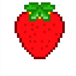 イチゴ ドット絵