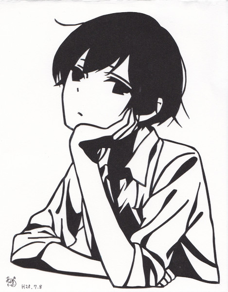切り絵 田中くん あっぷるそーだ さんのイラスト ニコニコ静画 イラスト