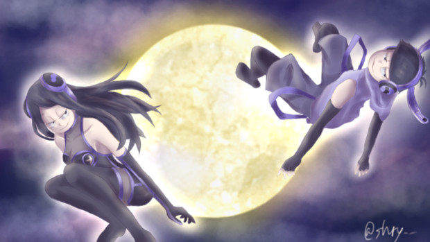 一松ラビットと一子ラビット 咲桜流香 さんのイラスト ニコニコ静画 イラスト