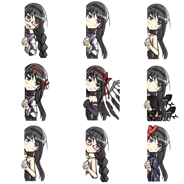 かべちらほむほむ 河原瓦 さんのイラスト ニコニコ静画 イラスト