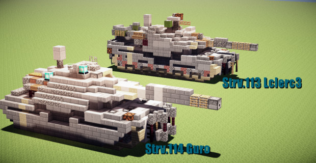 【minecraft】ステルス戦車