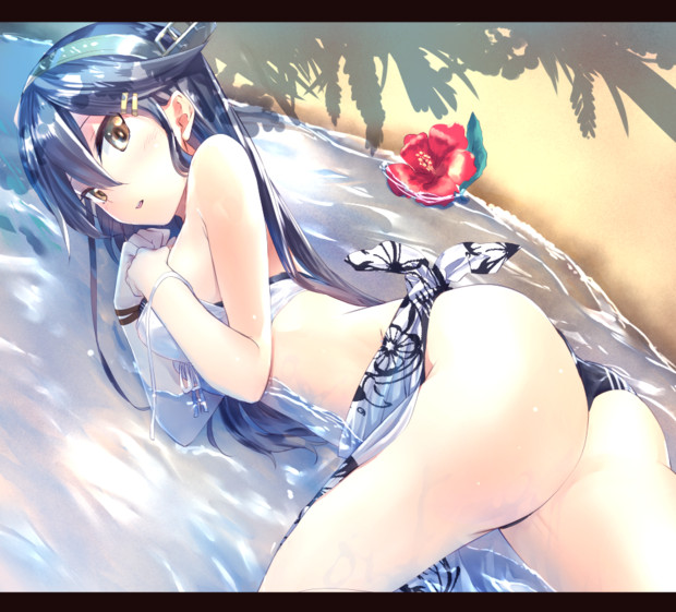 榛名水着 京極燈弥 さんのイラスト ニコニコ静画 イラスト