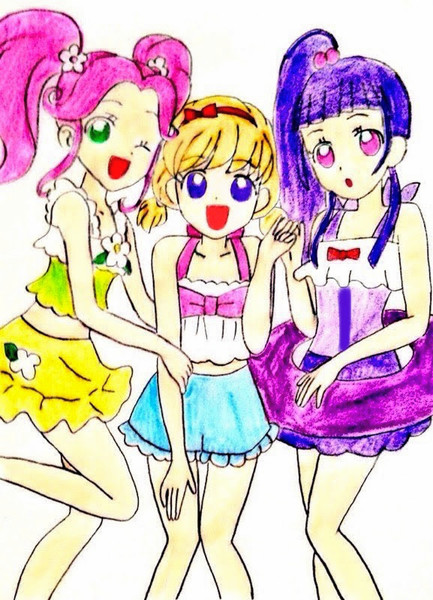 水着回 魔法つかいプリキュア Dolphin Venus さんのイラスト ニコニコ静画 イラスト