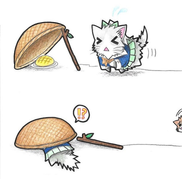 罠と夕張ネコ ダイナみてー さんのイラスト ニコニコ静画 イラスト