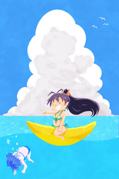 バナナボードひびき 黒炭落花生 ピーナッツ ｐ さんのイラスト ニコニコ静画 イラスト