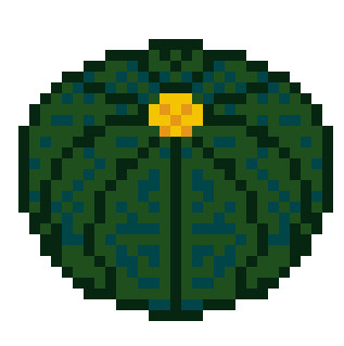 かぼちゃ ドット絵 デコポン さんのイラスト ニコニコ静画 イラスト