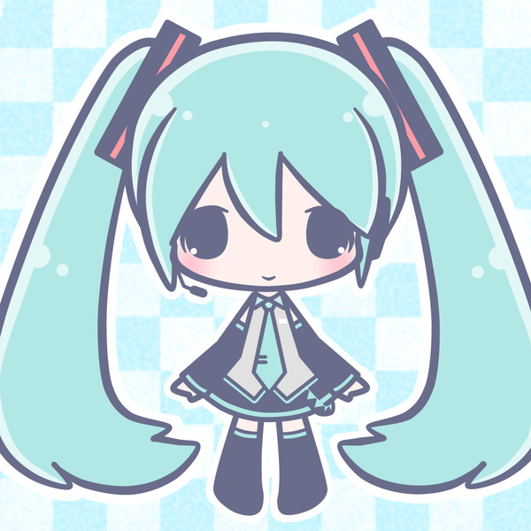 フリーアイコン 初音ミク Miousa さんのイラスト ニコニコ静画 イラスト